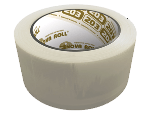 Клейкая лента (скотч) (48х100) прозрачная Нова Ролл 202 6/36