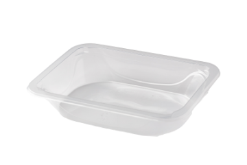 Лоток под запайку 187х137х36 прозрачный ПП 500мл А ЮУП 400/400