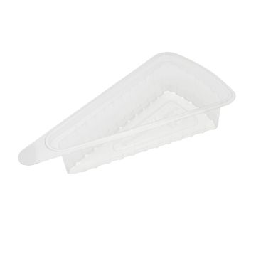 Емкость кусок торта дно (176х95,9х63,7) прозрачн 800/800 