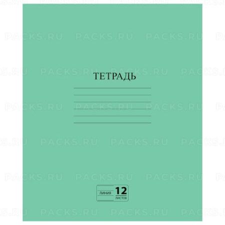 Тетрадь 12л линия с полями эконом ПИФАГОР /200