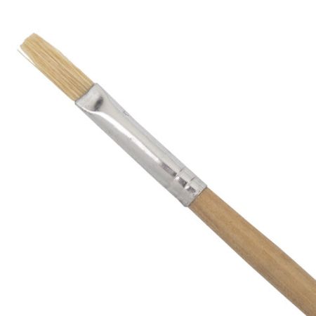 Кисть щетина плоская №6 BRAUBERG 1/30 (Клиент)