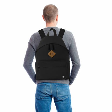 Рюкзак BRAUBERG универсальный, черный 41х32х14см 1/20 (Клиент)