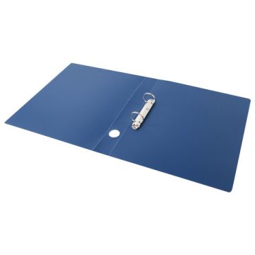 Папка на 2 кольцах STAFF 40мм синяя до 300 листов 0,5мм 1/5/10 (клиент)