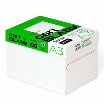 Бумага А3 500л 80 г/м2 белизна 146% белая CARTBLANK 1/5 (клиент)