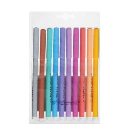 Фломастеры 10цв смываемые пастельные CENTROPEN Colour World Pastek 7550/10ТР 1/24