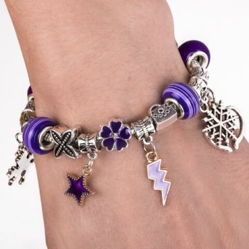 Набор для создания бижутерии и украшений 66 элементов Аметист BRAUBERG KIDS 1/42 (Клиент)