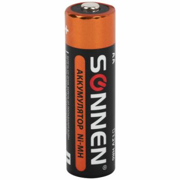 Батарейки КОМПЛЕКТ 4шт Ni-Mih SONNEN 2700 mah пальчиковые AA 10/100 (Клиент)