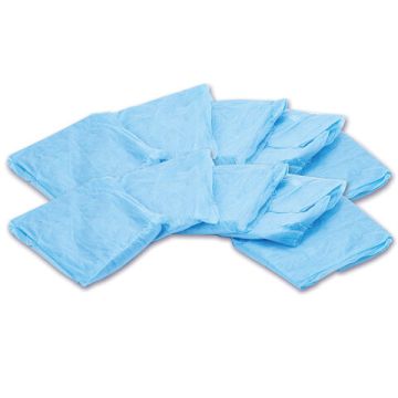 Халат на липучках голубой одноразовый ХL (10шт) снаблайн 1/10 (Клиент)