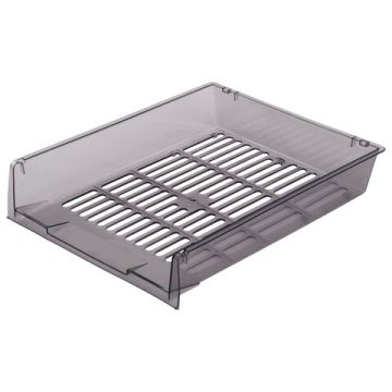 Лоток горизонтальный для бумаг 340х270х70мм (3шт) тонир серый Office Brauberg 1/1 (Клиент)