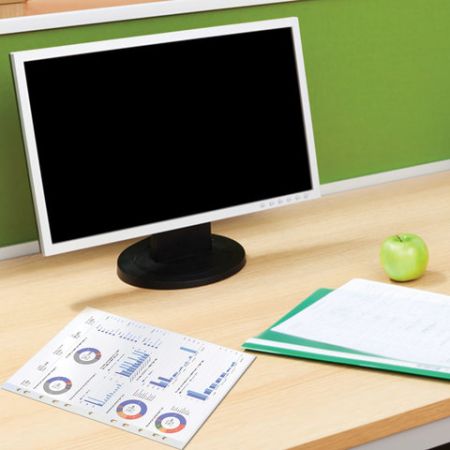 Перфофайлы А4 35мкм гладкие STAFF 100шт 1/30