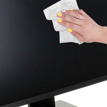 Салфетки для экранов всех типов и пластика универсал. STAFF EVERYDAY,13х15см,туба 100шт,влаж.,511518