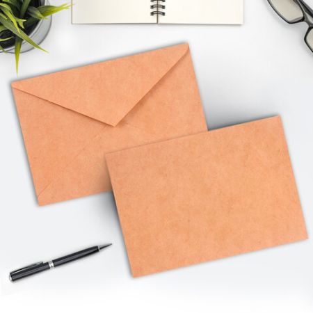 Конверты С6 114х162мм КРАФТ клей 90г/м2 треугольный клапан BRAUBERG 50/1000 (Клиент)