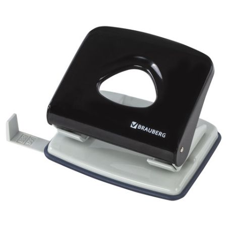 Дырокол на 30листов металлический большой ассорти Bregante Brauberg 1/12/48
