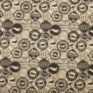 Бумага упаковочная 70х100см ЗОЛОТАЯ СКАЗКА Kraft Unlimited ассорти 1/50