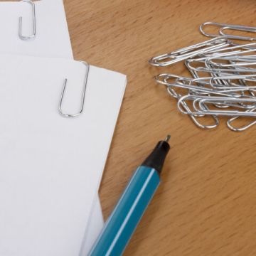 Скрепки 50мм 50шт большие оцинкованные в картонной коробке STAFF 1/10/300