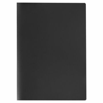 Папка с пластиковым скоросшивателем STAFF черная до 100 листов 0,5мм 1/24 (клиент)