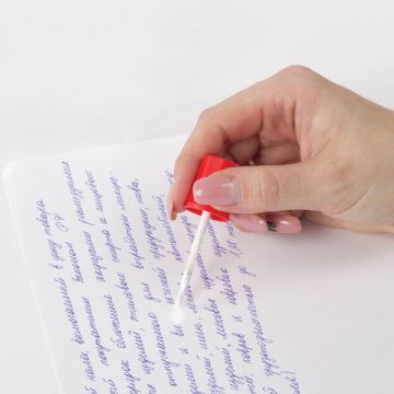 Корректирующая жидкость штрих 20мл флакон с кисточкой быстросохнущая ОФИСМАГ 1/12