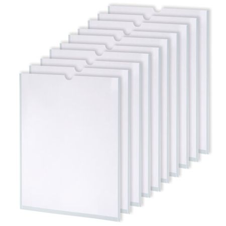 Карман самоклеящийся 210х297мм ПВХ 10шт STAFF 1/8 (Клиент)