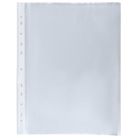 Перфофайлы А4 40мкм гладкие 100шт BRAUBERG STANDARD 1/30