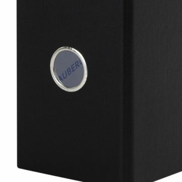 Папка-регистратор А4 90мм BRAUBERG с покрытием из ПВХ черная 1/12 (клиент)