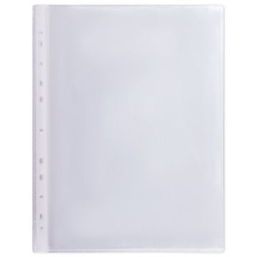 Перфофайлы А4 100мкм перфорированные  гладкие 50шт BRAUBERG 1/20