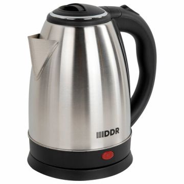 Чайник DDR DKT-188 1,8 л закрытый элемент, нержавеющая сталь 1/3 (Клиент)