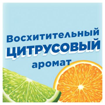 Стикер для очищения унитазов Туалетный утенок 6шт Цитрус 1/12 (Клиент)