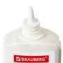 Клей ПВА 125г бумага картон дерево BRAUBERG 1/40