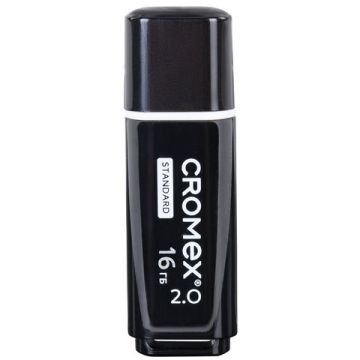 Флэш-диск 16 GB CROMEX Standard USB 2.0 черный 1/100 (Клиент)