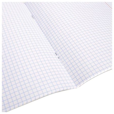 Тетрадь 24л клетка с полями ЗЕЛЁНАЯ обложка офсет ПЗБМ 1/150