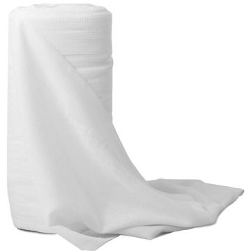 Вафельное полотно отбеленное (0,80мх50м) 120 г/м2 1/1 (Клиент)