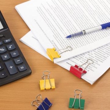 Зажимы для бумаг 32мм на 140л (12шт) цветные в картонной коробке Brauberg 1/12/120