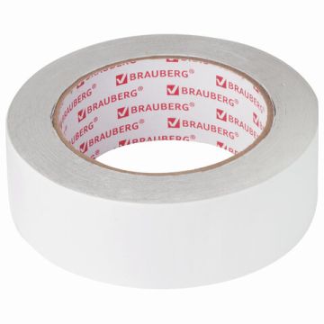 Клейкая лента 2-стор (38х25) BRAUBERG полипропил. основа, 90мкн 1/48 (клиент)