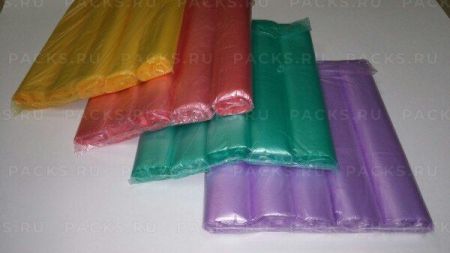 Пакет фасовочный рул (28х40)-9 (85шт) желтые Унипак (5рул) 1/10