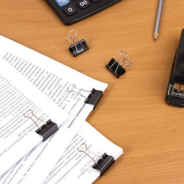 Зажимы для бумаг 25мм на 100л (12шт) черные в картонной коробке Staff 1/12