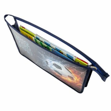 Папка для тетрадей А4 пластик 1 отделение, на молнии Юнландия 1/25