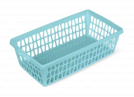 Корзина 250х140х70мм бирюзовая Велетта 1/38