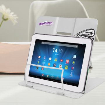 Подставка для книг ЮНЛАНДИЯ металл, регулируемый угол наклона 1/12/48