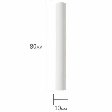 Мелки школьные белые 100шт  круглый мягкий АКАДЕМИЯ BRAUBERG 100/800
