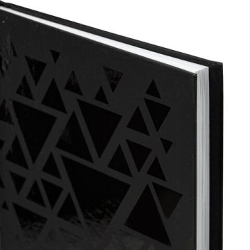 Блокнот 80л А5 134х206мм клетка твердый STAFF Triangles 1/20 (Клиент)