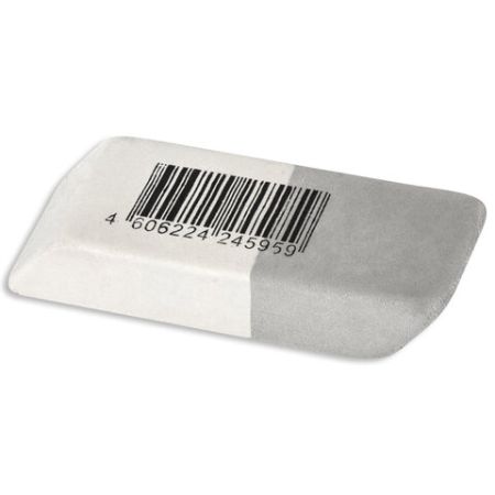 Ластик 41х14х8мм серо-белый натуральный каучук Ultra BRAUBERG 1/80