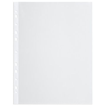 Перфофайлы А4 100мкм перфорированные  гладкие 50шт BRAUBERG 1/20