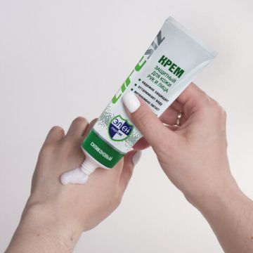 Крем защитный, 100 мл, ЭЛЕН, силиконовый, от вредных воздействий внешних факторов 1/100 (клиент)