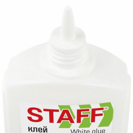 Клей ПВА 125г бумага картон текстиль фото STAFF 1/40