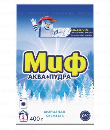 Порошок стиральный МИФ 400г Морозная свежесть автомат 1/11