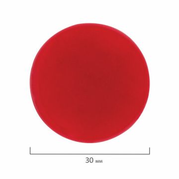 Магниты BRAUBERG диам. 30 мм, 5 шт, цвет АССОРТИ, в блистере 1/24/288