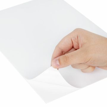 Этикетка самоклеящаяся 105х148,5мм 50л 4этикетки на листе формата А4 белая STAFF 1/20 (Клиент)