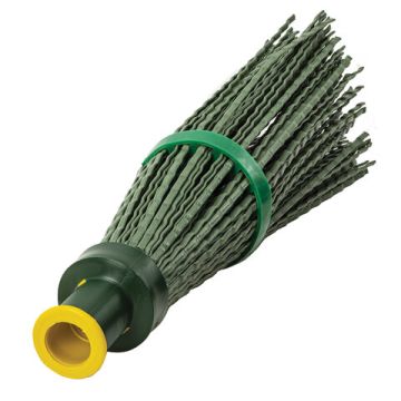 Метла синтетическая круглая 32х11см с череноком 120см еврорезьба LAIMA 1/10 (клиент)