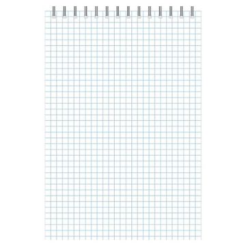 Блокнот 40л А5 клетка гребень обложка ламинированный картон Города 1/25