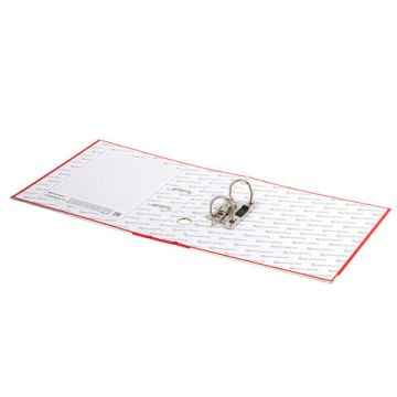 Папка-регистратор А4 50мм BRAUBERG прочная с уголком красная покр пластик 1/5 (Клиент)